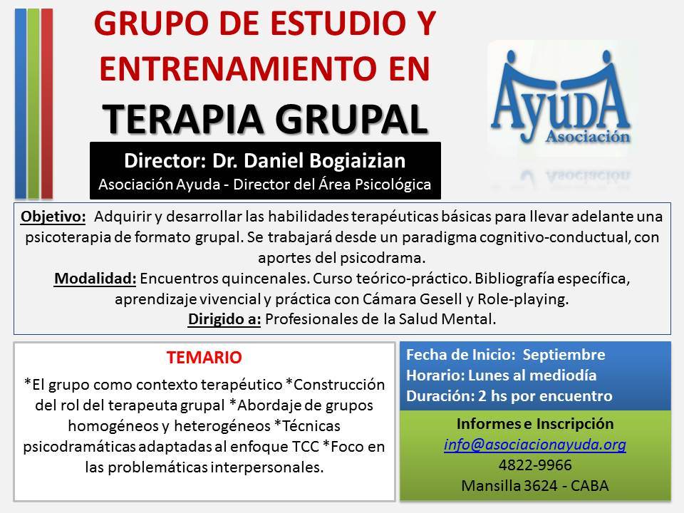 Grupo de Estudio y Entrenamiento en Terapia Grupal 
